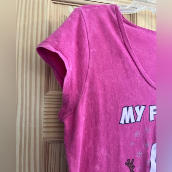 Pink Frozen Olaf Disney T Shirt Size Medium - Picture 2 of 5